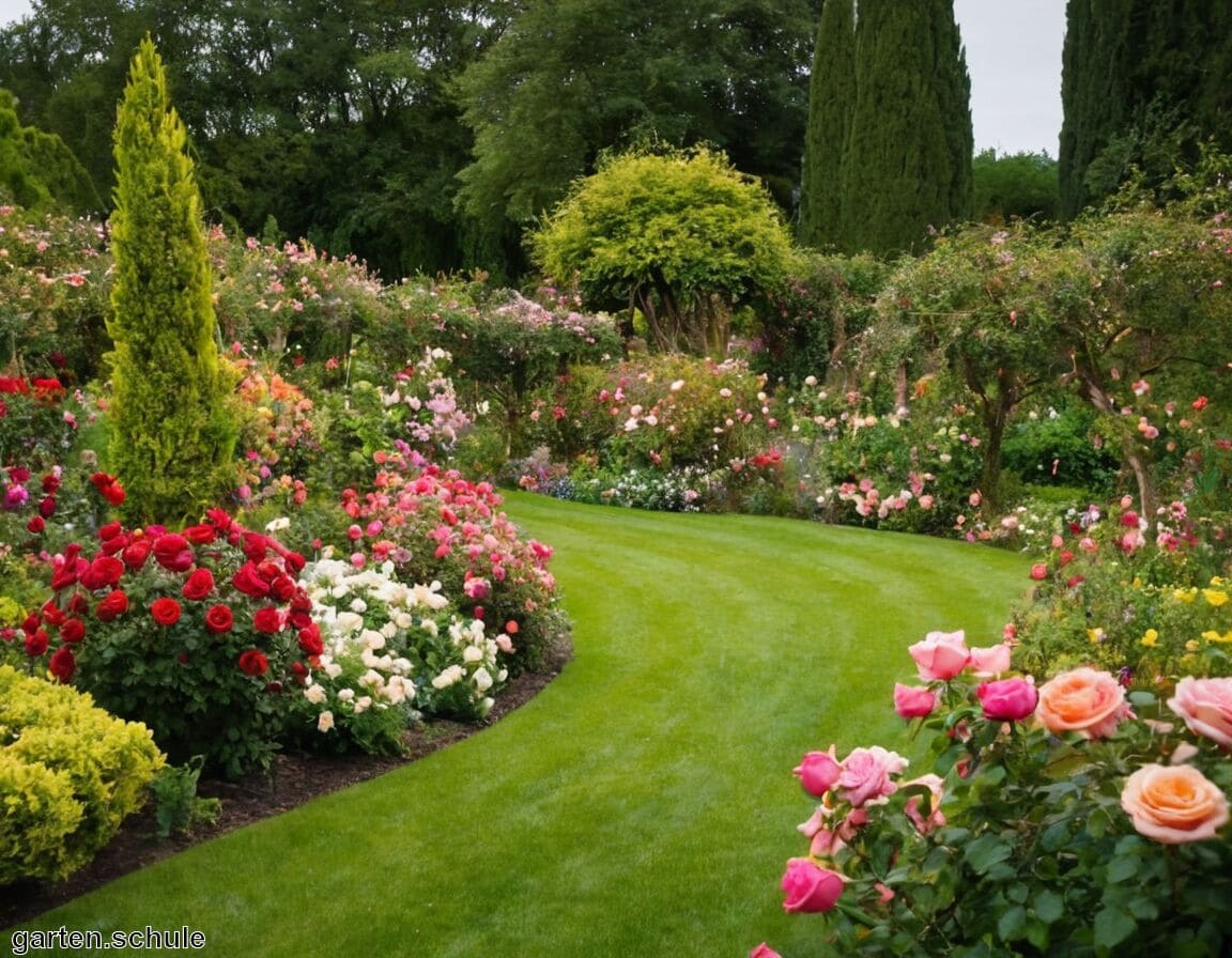 Rosen als zeitlose Klassiker im Garten - Die besten Blumen für einen bunten Garten