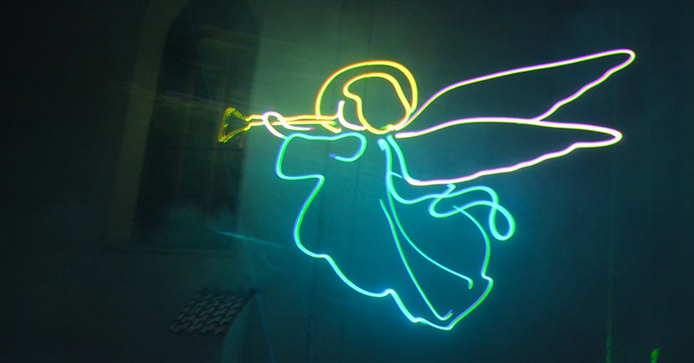 Schneeflocke LED Laser Projektor Weihnachts Beleuchtung Innen Außen Lichteffekt 