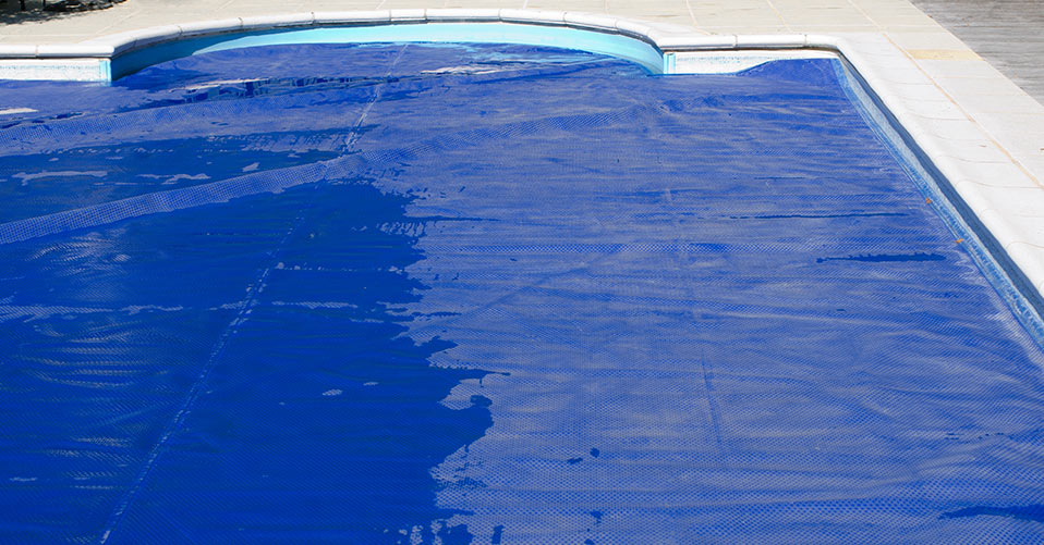 EElabper Pool-Abdeckung Runde Pool-Abdeckung Wasserdicht Staub Pool Tuchgewebe UV-beständig Mat Pool House Accessor 183cm 