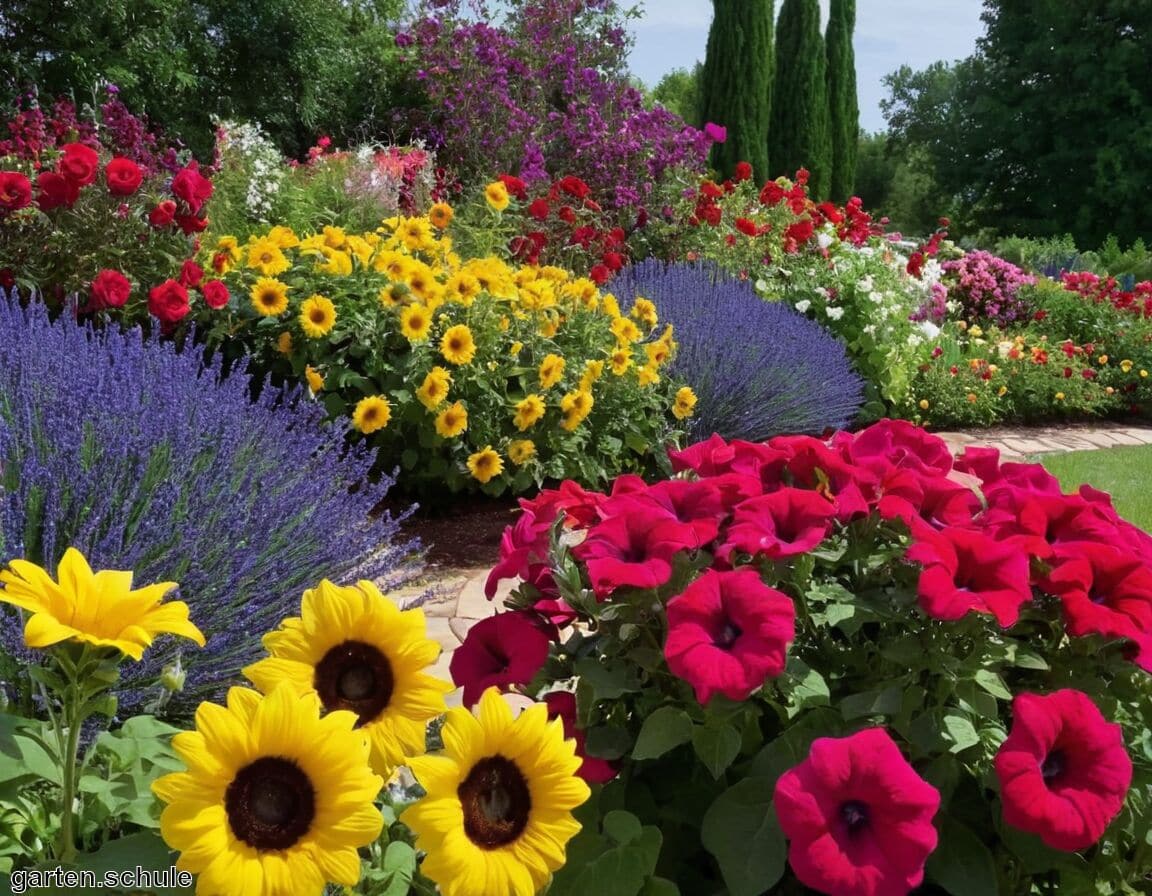 Die besten Blumen für einen bunten Garten